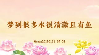 【卢台长精彩录音】梦到很多水很清澈且有鱼 Wenda20130111 39:08 | 观世音菩萨心灵法门