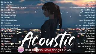 Best Chill Acoustic Love Songs Playlist 2023 ❤️ Soft Acoustic Cover  Popular Lov