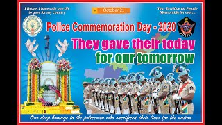 Andhra Pradesh State POLICE COMMEMORATION DAY VIDEO SONG పోలీస్ అమరవీరుల సంస్మరణ దినం అక్టోబర్ -21st