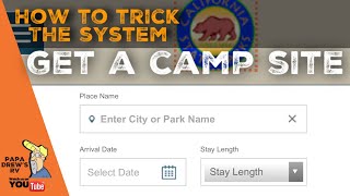Reserve California Tips and Trick