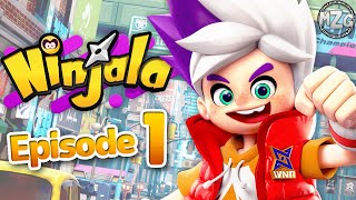 Ninjala Gameplay Walkthrough Part 1 - Story Mode Prologue! Chapter 1: Defeat the Space Ninja!