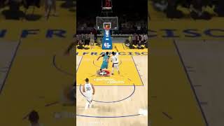 NBA 2K22 prime Anthony Davis self alley oop