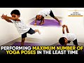 Performing Maximum Number Of Yoga Poses In The Least Time- Kalam's World Records