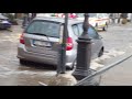 violentissima mareggiata sul lungomare di rapallo.