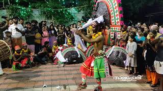 Thiruvilwamala Parakkottukavu Thalappoli 2019, Padinjattumuri Desam Thira... Sudhi Unnikrishnan...