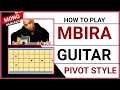 Mbira Guitar Pivot Style-Mono Mukundu