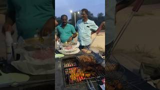 മ്മടെ ഫാമിലി ആയിട്ടൊരു ചിക്കൻ ചുടൽ🍗😍#shorts #youtubeshorts #food #viral #dubai | Sandra vineeth