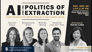 AI and the Politics of Extraction | Centre for Climate Justice