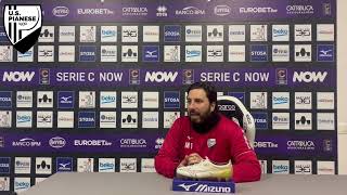 Post partita Pianese-Lucchese | Mister Alessandro Formisano