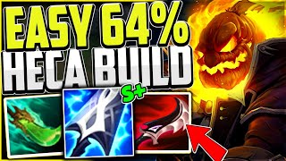 EASY 64% WR HECARIM BUILD KILLS EVERYTHING! (WHILE INVISIBLE) - League of Legends Season 13