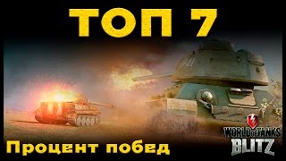 ТОП-7 танков с самым высоким процентом побед [WoT: Blitz]