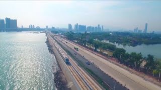 Sea-view subway starts trial operation in Xiamen