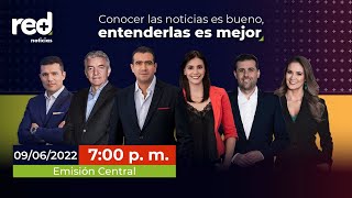 Noticiero Red+ Noticias del 09 de junio (Emisión central - 7:00 p. m. a 9:00 p. m.)