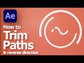 After Effects Trim Paths and Reverse Direction, for motion graphics