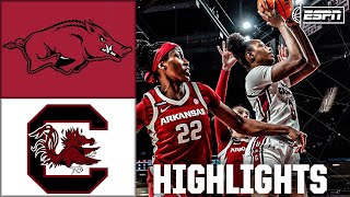 Arkansas Razorbacks vs. South Carolina Gamecocks | Full Game Highlights | ESPN College Basketball