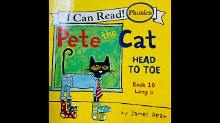 I Can Read! Phonics Pete the Cat- Head To Toe by James Dean 儿童英文绘本阅读