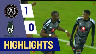 Orlando Pirates vs Amazulu FC | Dstv premiership league | Highlights