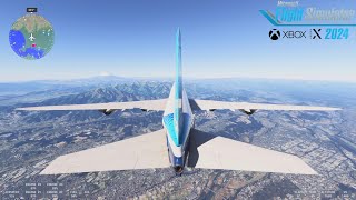 Microsoft Flight Simulator 2024 | Boeing 747-8 - Free Flight on around Tokyo [4K.XSX]