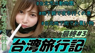 【VLOG】台湾旅行、母と娘が行く3泊4日の旅【Taiwan】#3