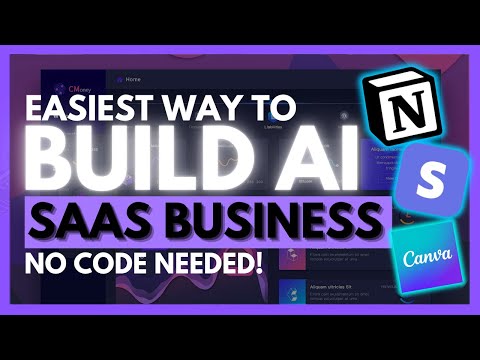 Build and deploy a full-stack AI SaaS with AI and WITHOUT code!