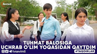 TAQDIRLAR -TUHMAT BALOSIGA UCHRAB O'LIM YOQASIDAN QAYTDIM