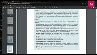 Schizophrenia Spectrum Disorders | DSM 5 TR Demo class