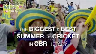 Canberra’s biggest and best summer of cricket
