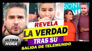 🔥ESCÁNDALO EN TELEMUNDO 😱 ¿Por qué Daniel Arenas se fue del show? 🔍DANIEL ARENAS ROMPE EL SILENCIO 😱