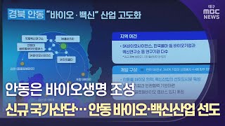 안동은 바이오생명 육성 | 대구MBC뉴스