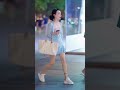 分享裙装穿搭 街拍 中国街拍 美女街拍 chinese candid 穿搭 穿衣搭配