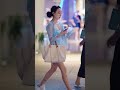 分享裙装穿搭 街拍 中国街拍 美女街拍 chinese candid 穿搭 穿衣搭配