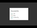 Animated Custom  Checkbox - How to make CSS Checkbox -No JS ||Css Shots ||Web Designing