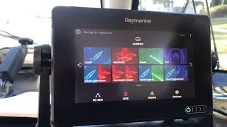 how to: simple guide on FLIR m232 camera operations on a Raymarine Axiom chart plotter