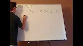 Math Basics - GCF - examples