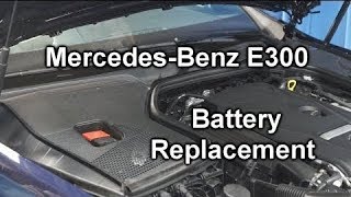 Mercedes-Benz E300,E320,E350,E400,E550 (2005-2019) - New Battery Install