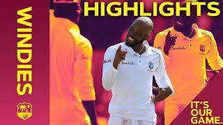 Roston Chase Takes 8-60 To Wrap Up Huge Win | Windies vs England 1st Test Day 4 2019 - Highlights