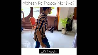 Mr Nickyy Slapped Maheen Obaid | PRANK GOT FAILED