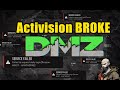 Activision!! DMZ is NOT WORKING!  WTF!!