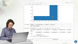 Generating and visualizing continuous random variables with Python - Probability Theory, Statistics