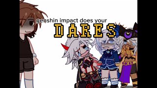 Genshin Impact does your dares!! // 1K special