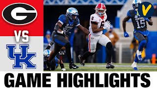 #1 Georgia vs Kentucky | 2022 College Football Highlights