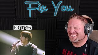 BTS Performs 'Fix You' (Coldplay Cover) REACTION