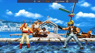 KOF95 The King Of Fighters 95 | Fightcade 拳皇95 H 8 (kr) vs 292513man (kr) 킹 오브 파이터즈95