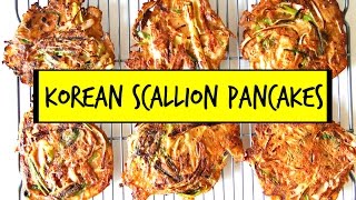 Korean (Pajeon) Scallion Pancakes