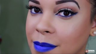 Blue Lip Tutorial | Mariposa Doncella