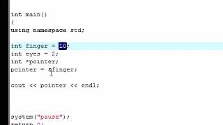 C++ Tutorial 16 Creating a Pointer