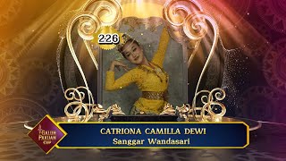 Peserta Tunggal Junior No. 226 , Catriona Camilla Dewi, Sanggar Wandasari