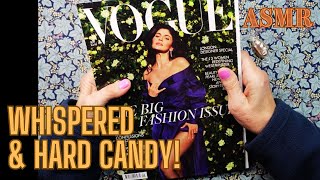 ASMR | Hard Candy \u0026 Vogue Magazine! London Designer Edition - Browse \u0026 Read in a Whisper