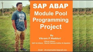 SAP ABAP Module pool Project