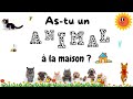 As-tu un animal à la maison?